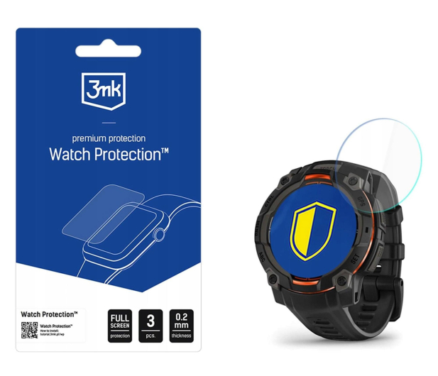 3mk Watch Protection FlexibleGlass do Garmin Instinct 3 45mm (Am - 1511633 - zdjęcie